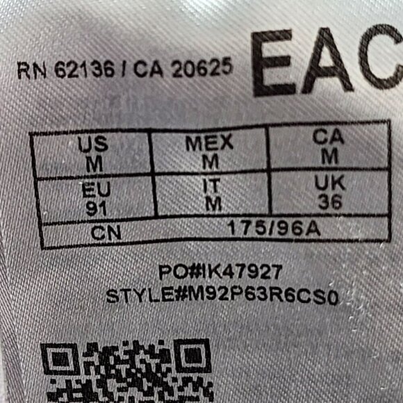 Guess Logo Orange/Green Striped T-Shirt, Men's Medium - Picture 8 of 11